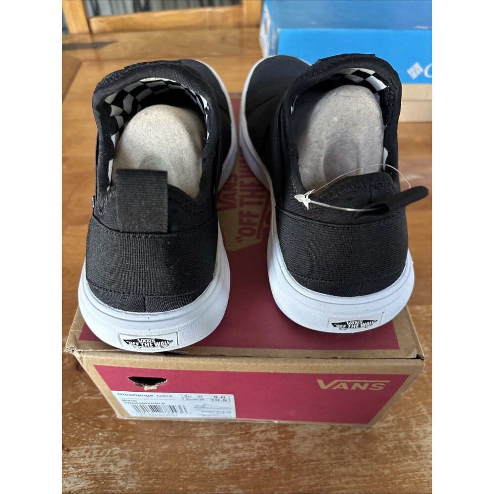 Vans Ultrarange Gore Black Slip On Shoes Men's Size 9 women's 10.5 42 EU New - Picture 8 of 8